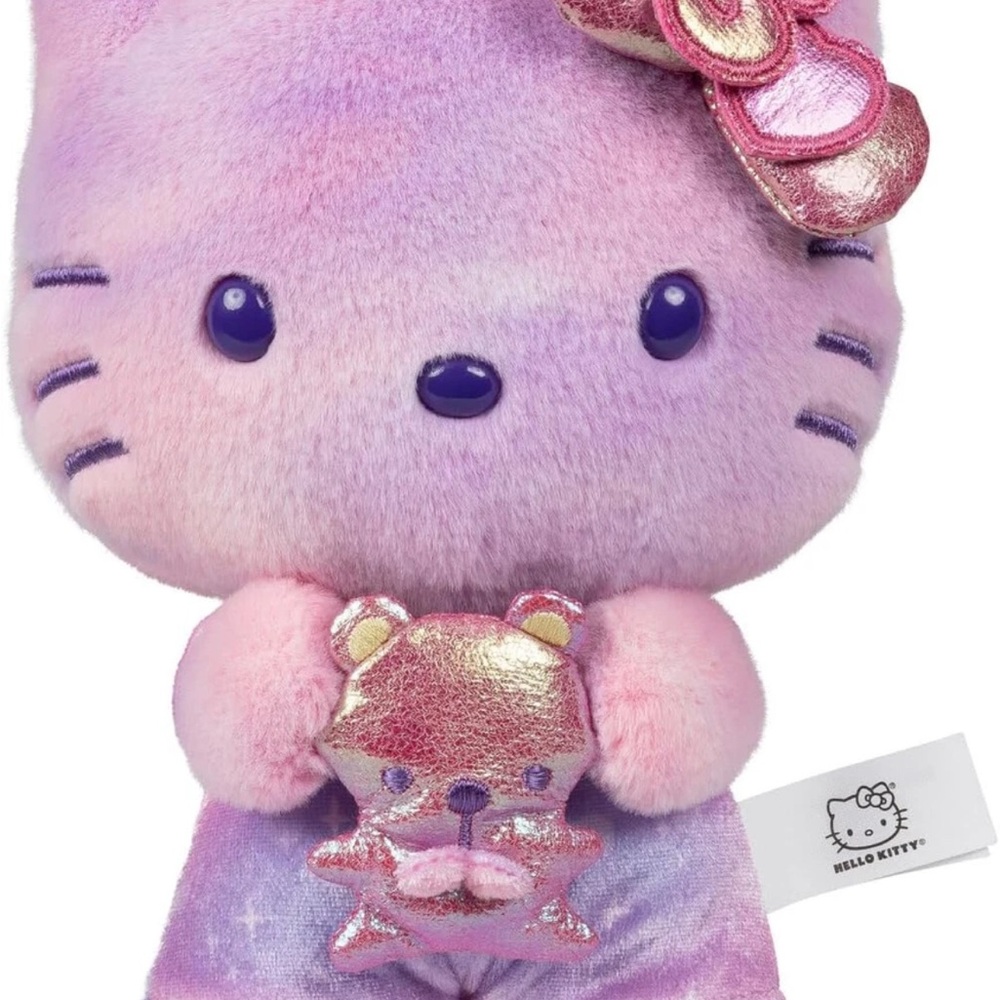 Hello Kitty and Friends, 50th Anniversary 8-inch Hello Kitty Plush with 50th Ann